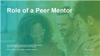 Role of a Peer Mentor