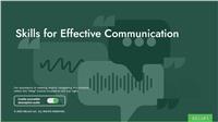 Skills for Effective Communication