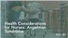 Health Considerations for Nurses: Angelman Syndrome